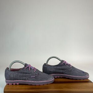 Womens Palladium Slim Oxford Gray Lug Sole Comfort Shoes Sneakers Size 7‎ M GUC